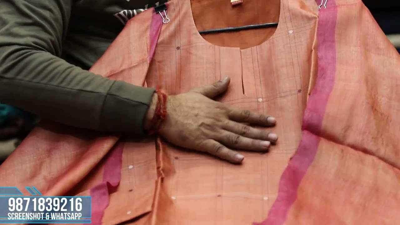 #sale 100 % Pure Tussar Silk 60GM HAND block print  Ethereal ikkat Jackets & Many more