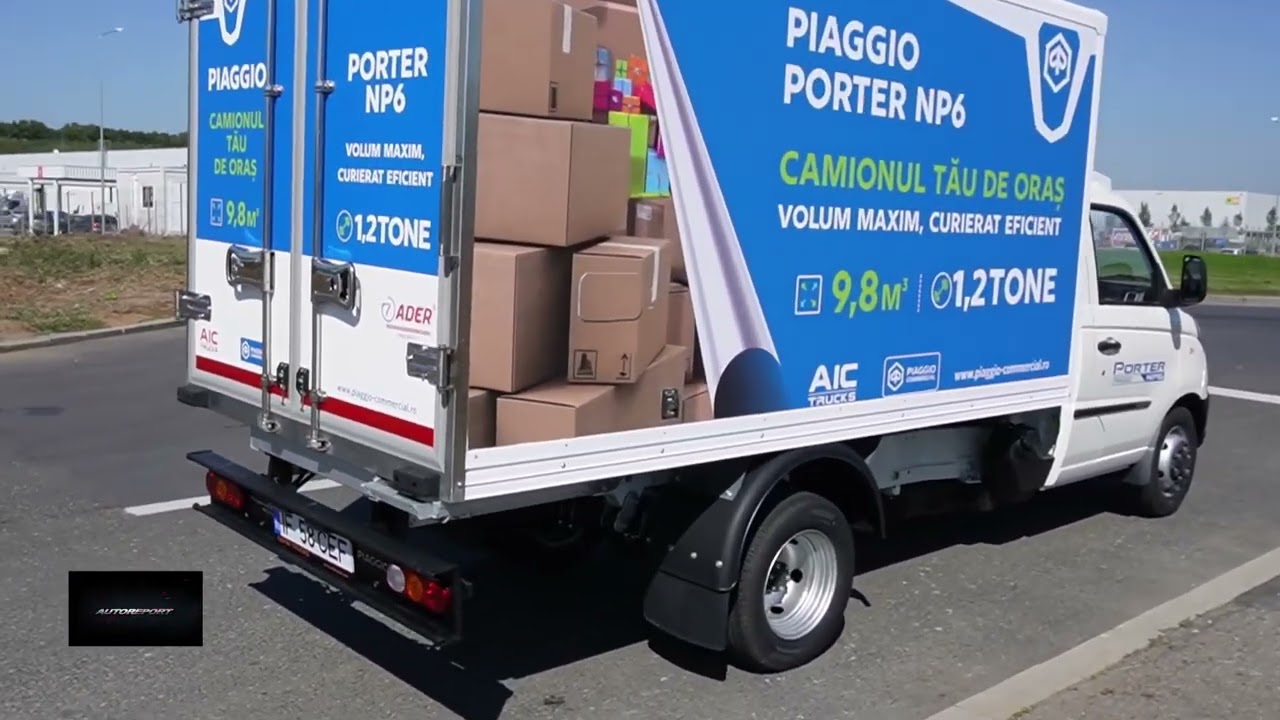Testele Autoreport TV #32 Piaggio Porter NP6