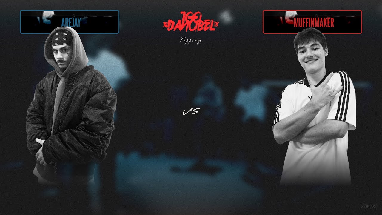 AREJAY VS MUFFINMAKER - 100 danciBel 2025 VOL.6 - QUARTERFINAL POPPING