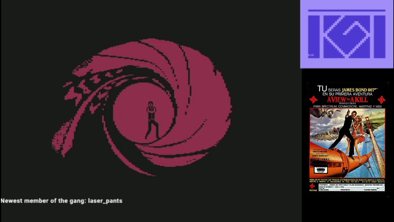 c64 - all james bond games