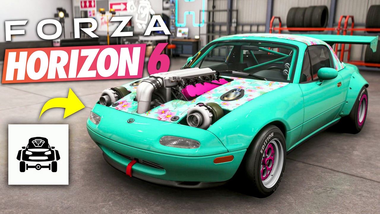NEW Car Customization Gameplay in Forza Horizon 6!