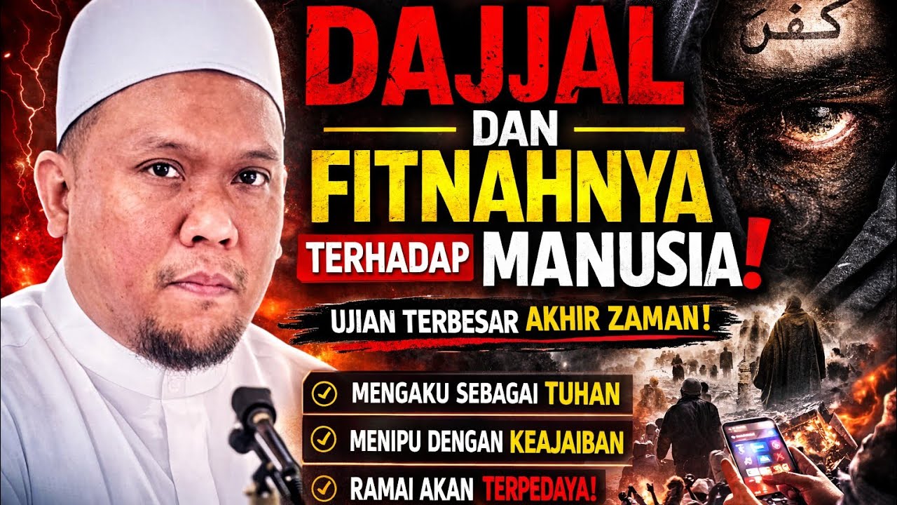Dajjal Dan Fitnahnya Terhadap Manusia | Ujian Terbesar Akhir Zaman❗