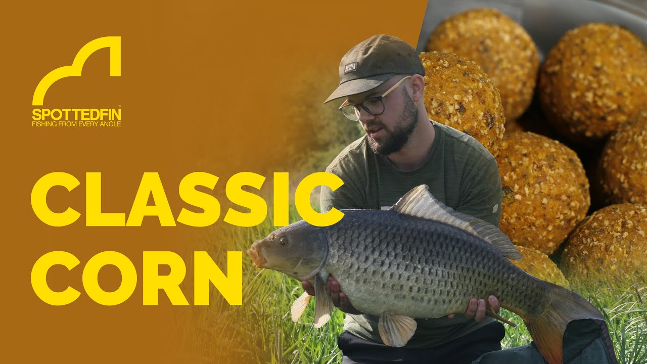 Spotted Fin | řada Classic Corn | Boilies, pop-ups, wafters, pasta, dipy a více