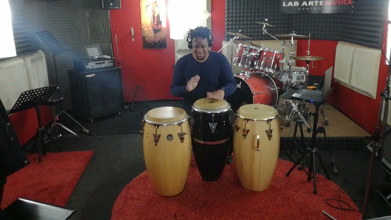 Afro beat on Congas