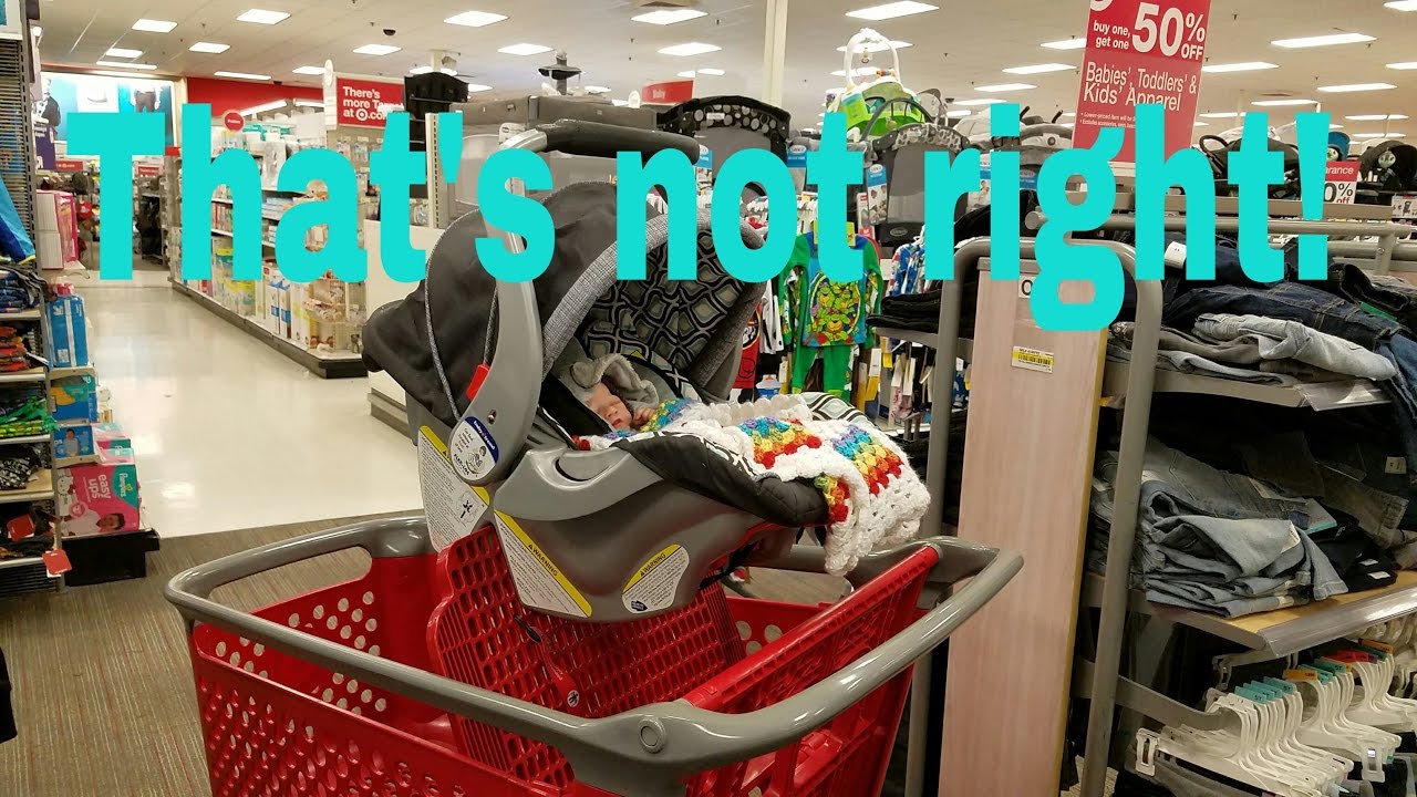 SHOPPING IN BAD WEATHER WITH PREEMIE BABY! REBORN BABY DOLL OUTING TO TARGET! NLOVEWITHREBORNS2011