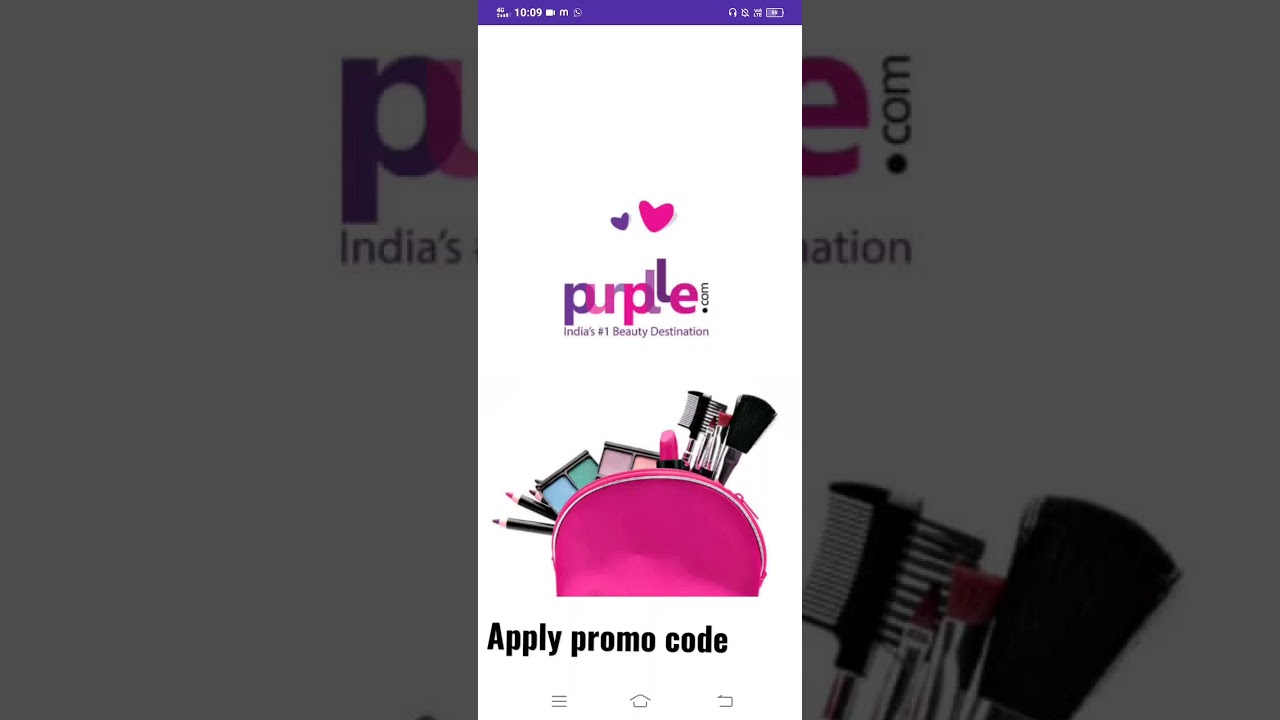 apply coupon code for purple.com😊