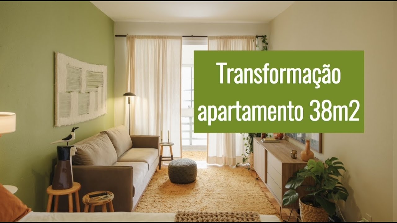 Transformação Apartamento de 38 m2 no Centro de São Paulo