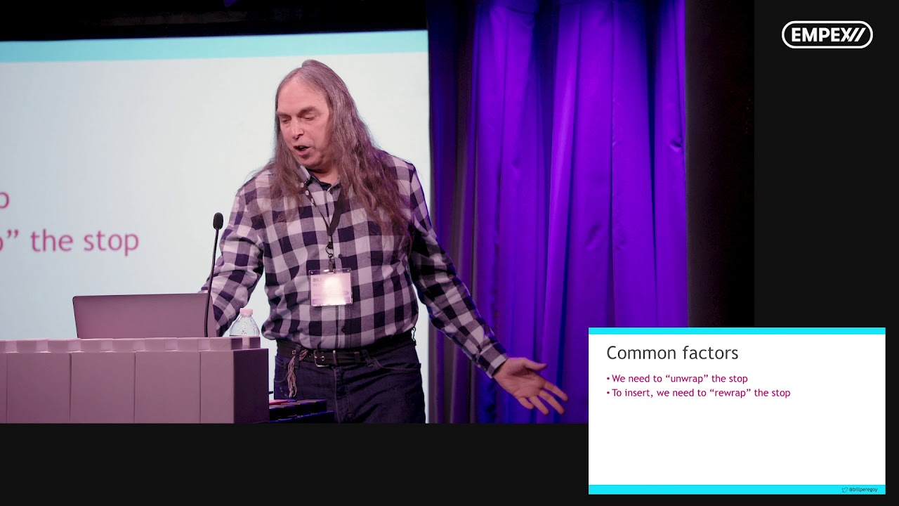 Bill Peregoy: Higher Level Functions for the Win