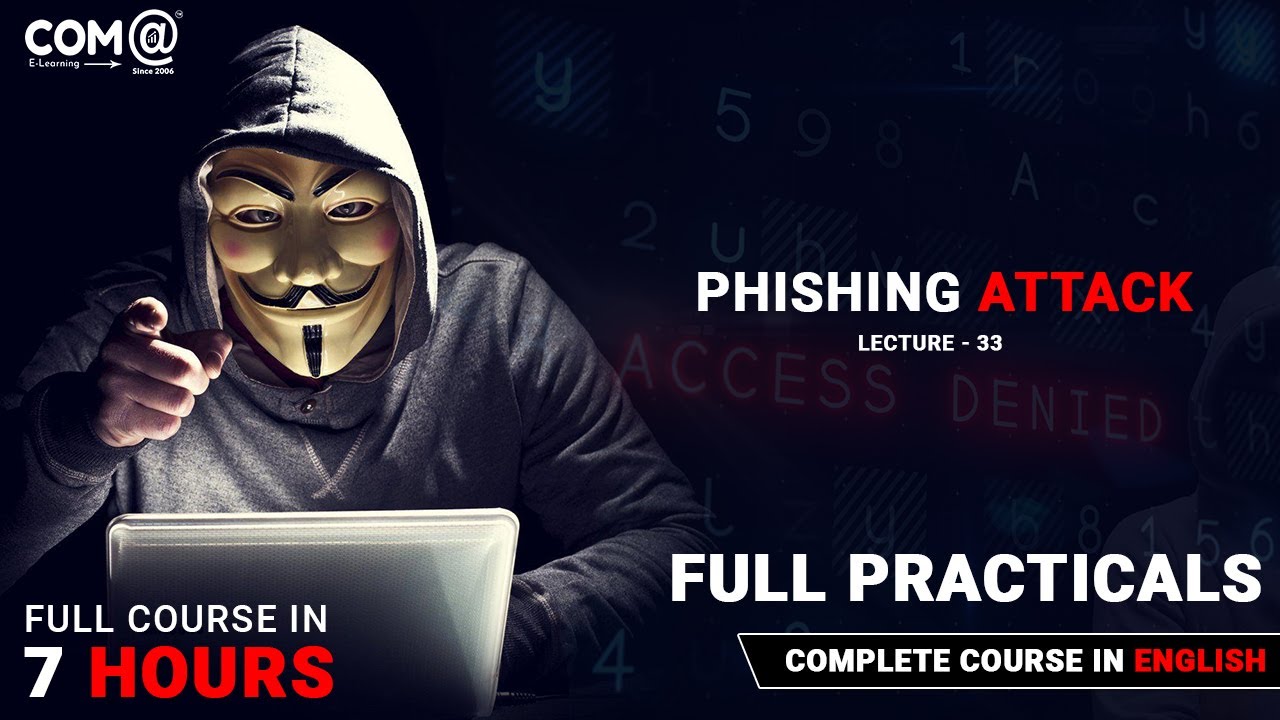 Phishing Explained In 10 Minutes | What Is A Phishing Attack? | Phishing Attack | Full Tutorial