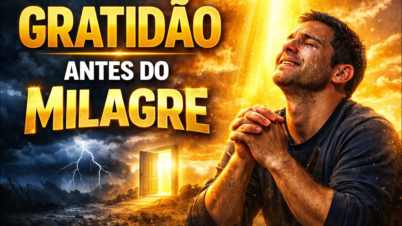 SEGREDO PARA RECEBER SEU MILAGRE ESTÁ NA GRATIDÃO