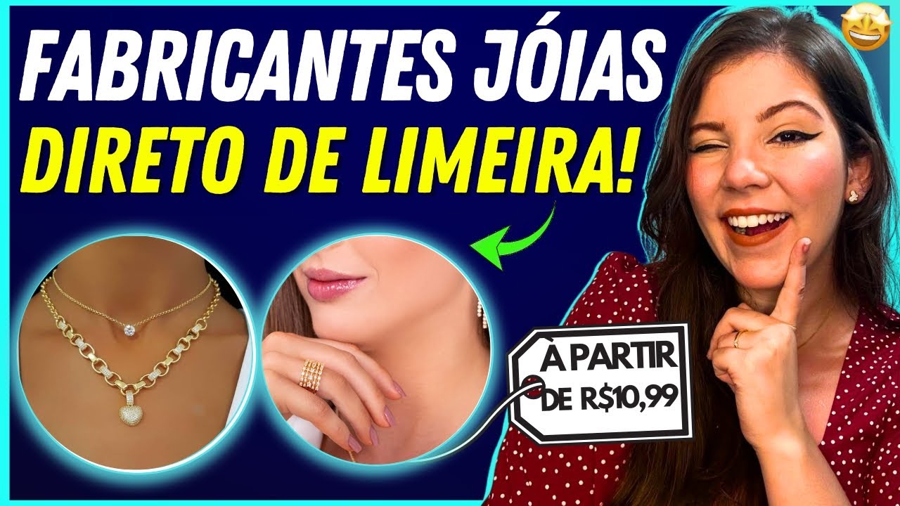 SEGREDO REVELADO  4 MELHORES FORNECEDORES E FÁBRICAS DE JÓIAS SEMI JÓIAS EM LIMEIRA!!!