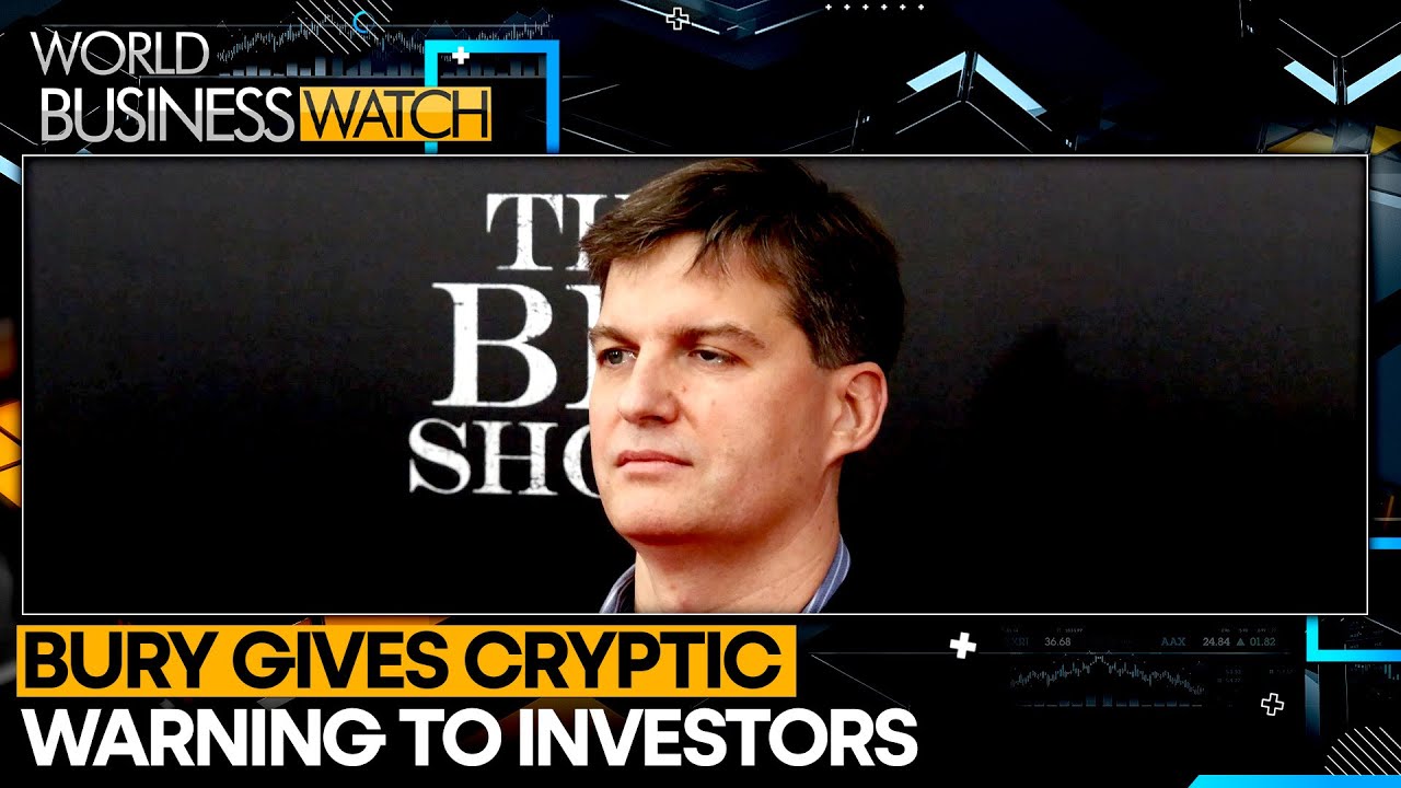 Michael Burry: Sometimes We See Bubbles | WION Business Watch