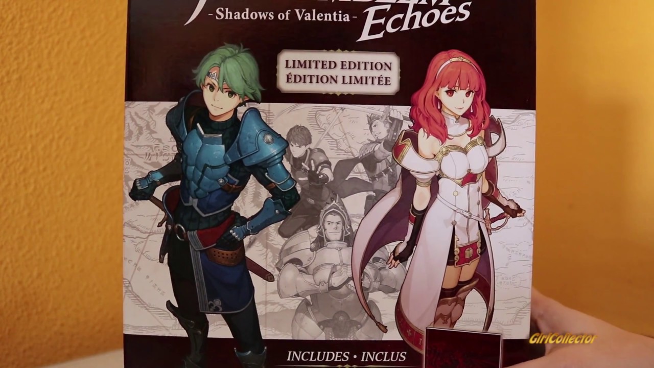 Fire Emblem Echoes: Shadows of Valentia Collector's Edition Unboxing