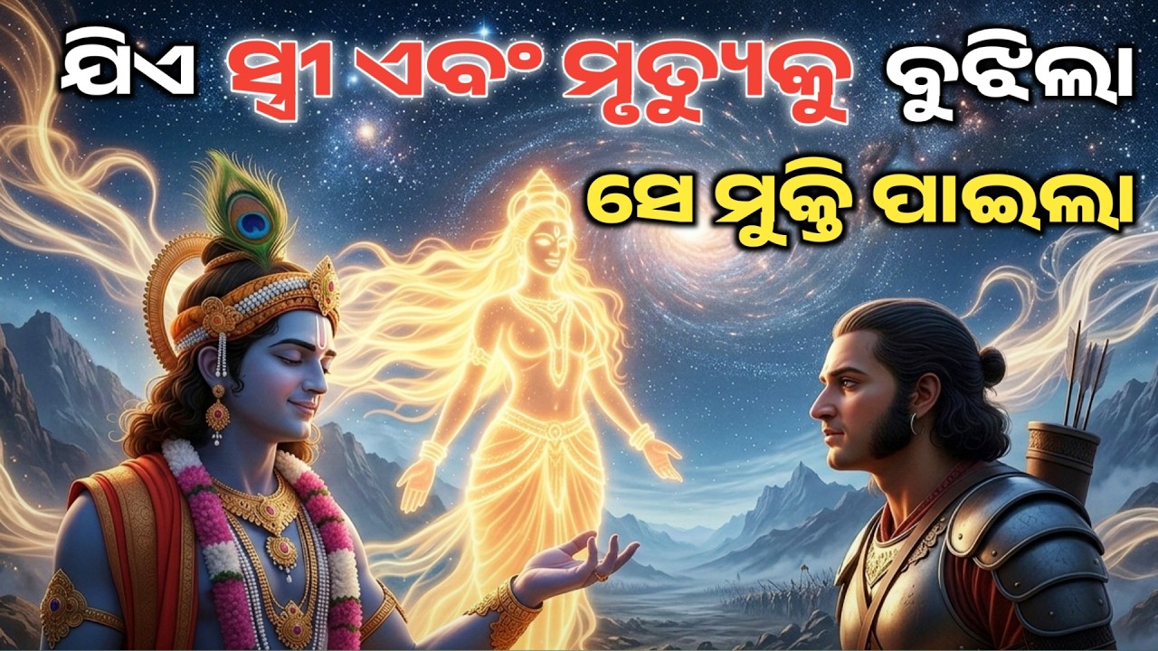 ସ୍ତ୍ରୀ ଏବଂ ମୃତ୍ୟୁକୁ ଯିଏ ବୁଝିଗଲା ସିଏ ମୁକ୍ତି ହେଲା | Best Krishna Motivational Speech Odia | Binayak TV