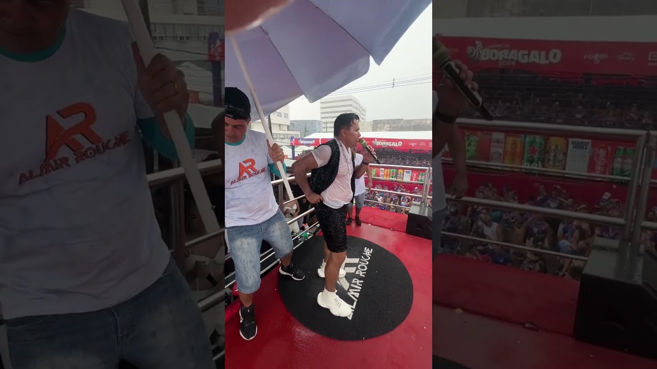 Almir Rouche - Galo da madrugada 2024 - Momento de muita Chuva no Desfile ⛈️⛈️