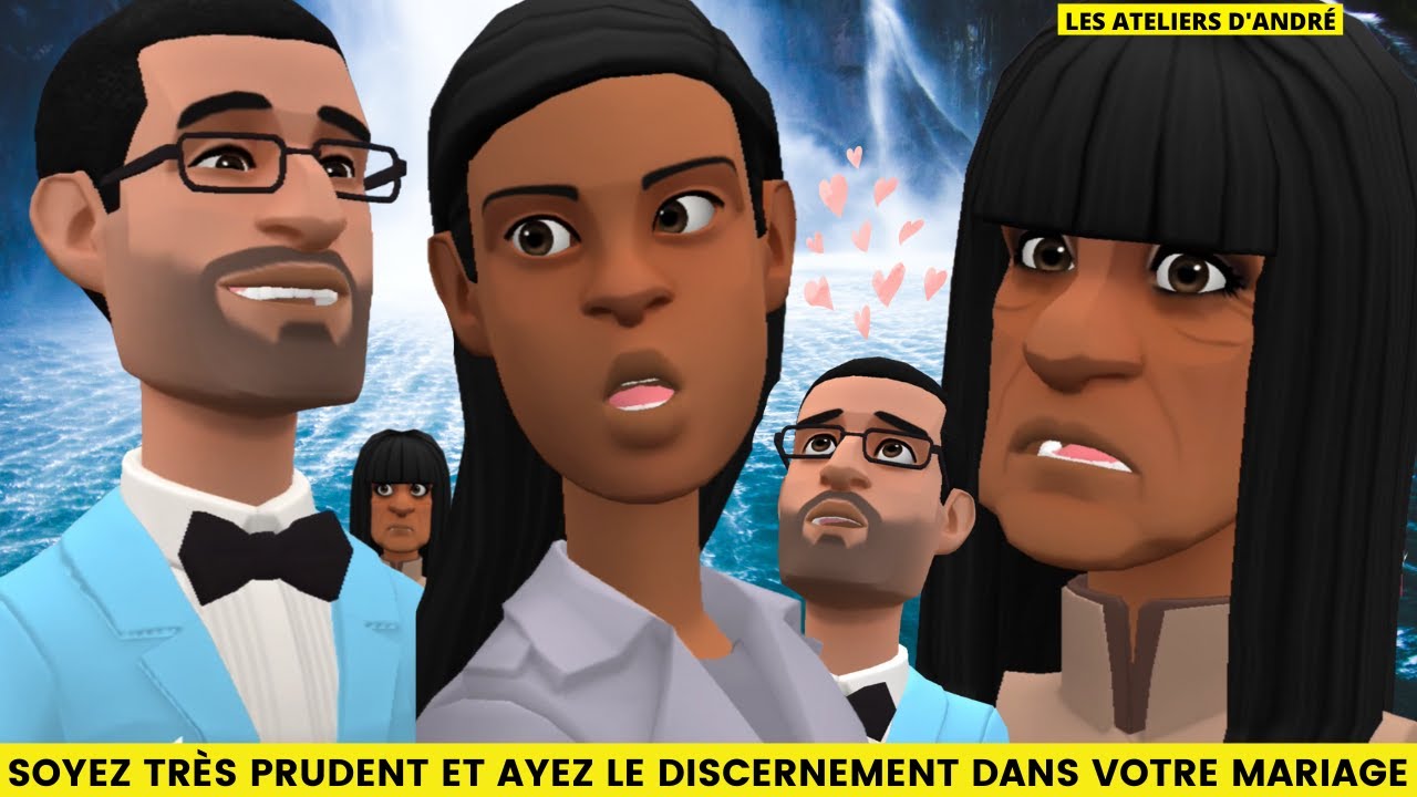 VOILÀ POURQUOI VOUS DEVEZ ÊTRE PRUDENT ET AVOIR LE DISCERNEMENT DANS VOTRE MARIAGE (DESSIN ANIMÉE)