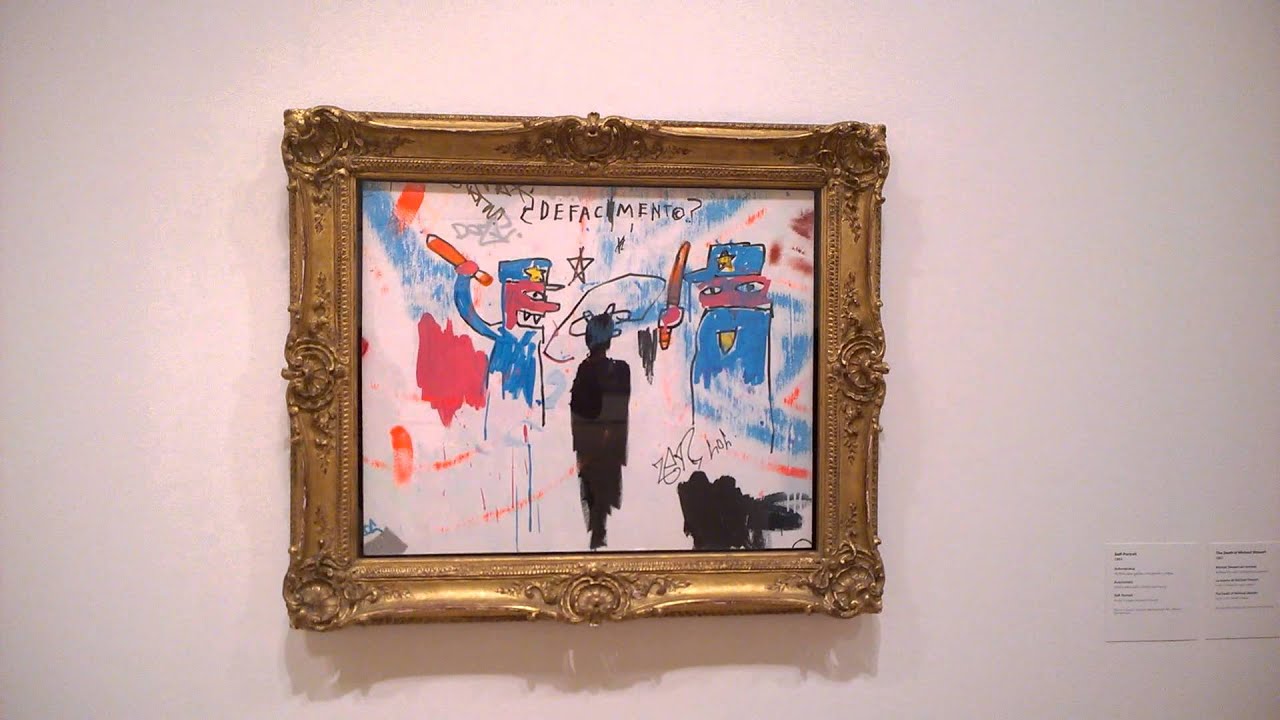 Jean-Michel Basquiat at Guggenheim Museum Bilbao shot by Paul Allen @Andfotography, 2 July 2015
