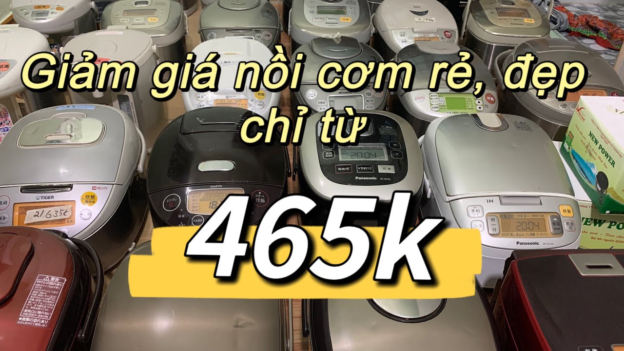 Nồi cơm nhật b&atilde;i gi&aacute; rẻ. Video 7/9 lh 0984.919.362 #noicomnhatbai #noicomnhatgiare #noicomcaotan