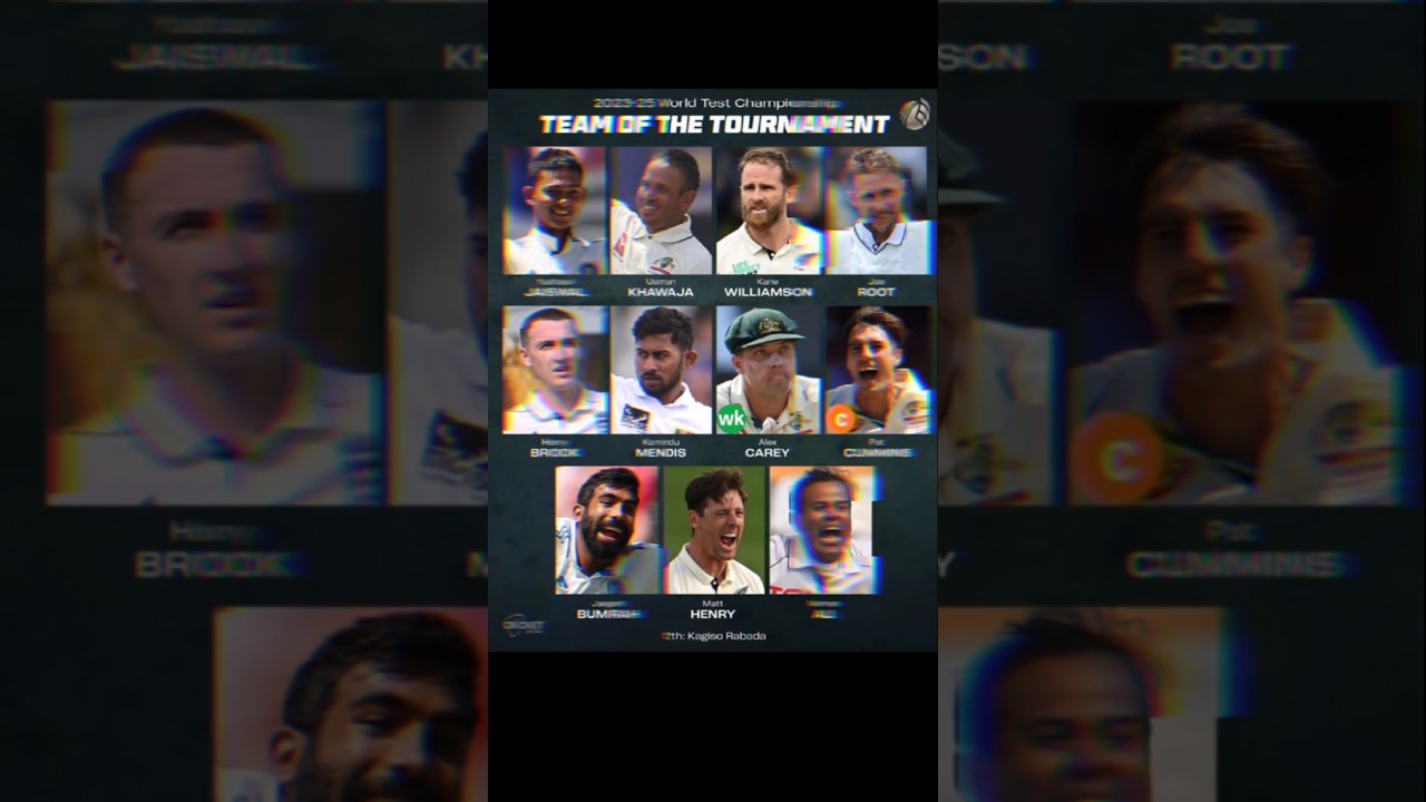 Test team of the year released by cricket Australia 