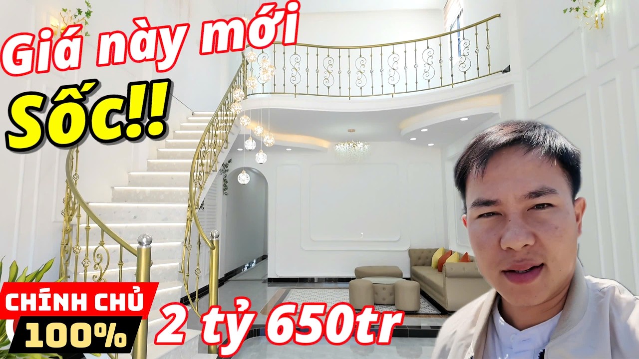 Tây Ninh: Nhà Villa nở hậu hồ bơi + sân thượng 3PN 4WC full ODT ở p.Hòa Thành cách chợ Long Hoa 1km