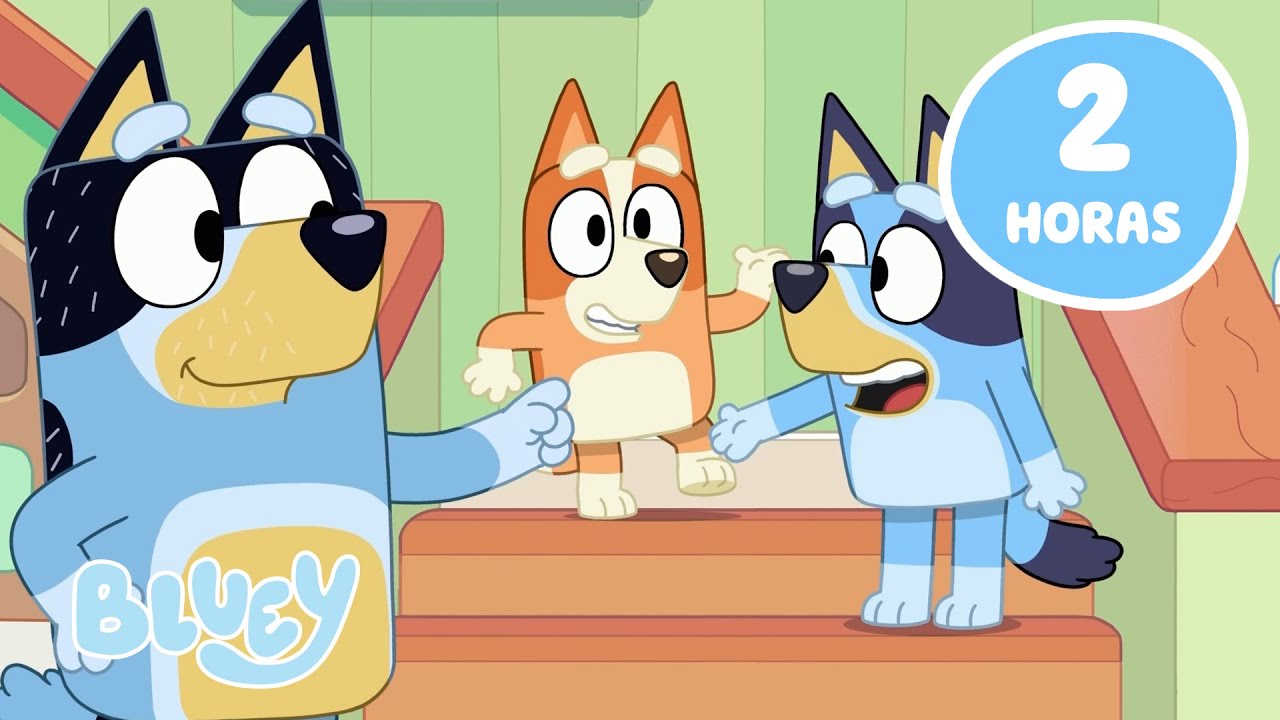 🔴AO VIVO: Lições de Vida Maravilhosas com Bluey 💙 | 2 HORAS | Bluey Português Brasil Canal Oficial