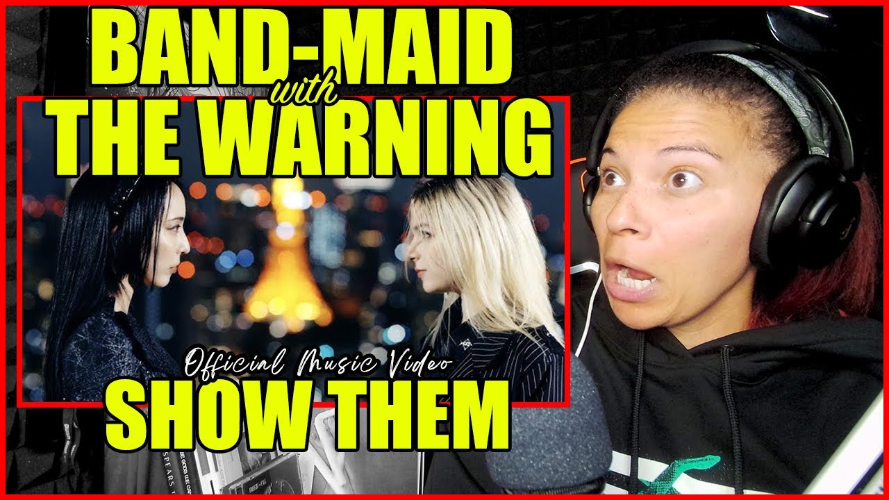 Band-Maid with The Warning - Show Them | Official Music Video Reaction