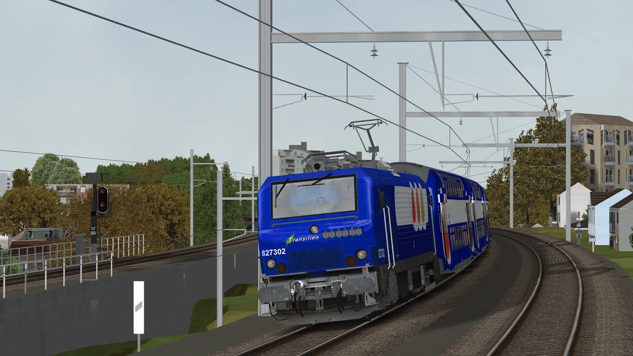 [Open Rails] BB 27300 + VB2N - Saint Quentin en Yvelines