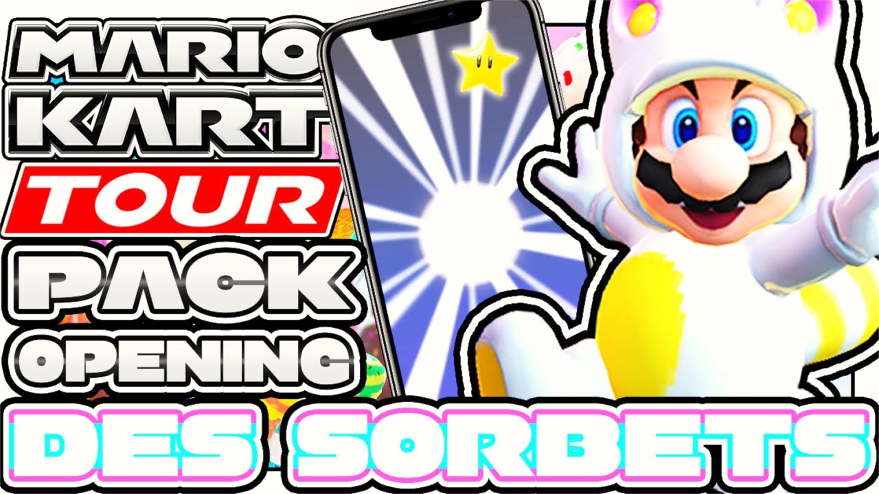 PACK OPENING | TUYAU DES SORBETS¹🍦| LE GOÛT DE L'AMERTUME ??? 🥶 - MARIO KART TOUR FR