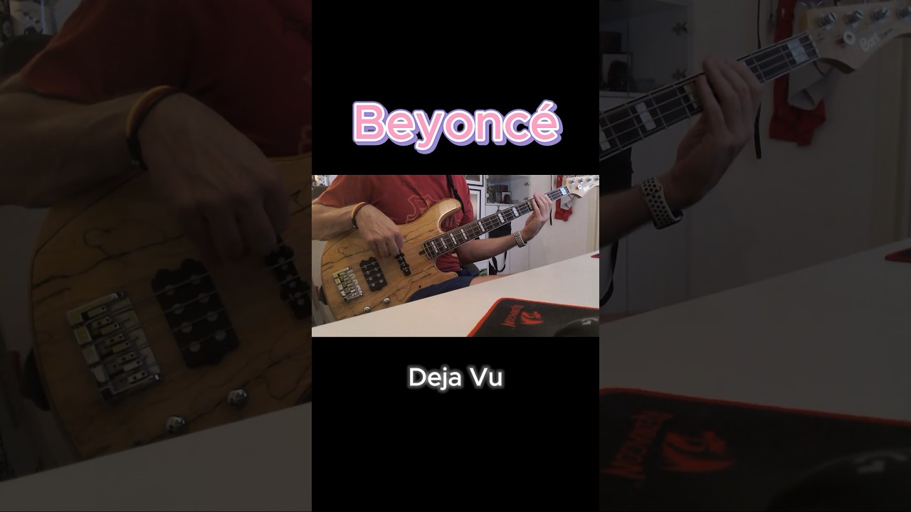 Beyonc&eacute; - Deja Vu #bass #cover #jayz #beyonce #bassgram #instabass #basslove #bassguitar