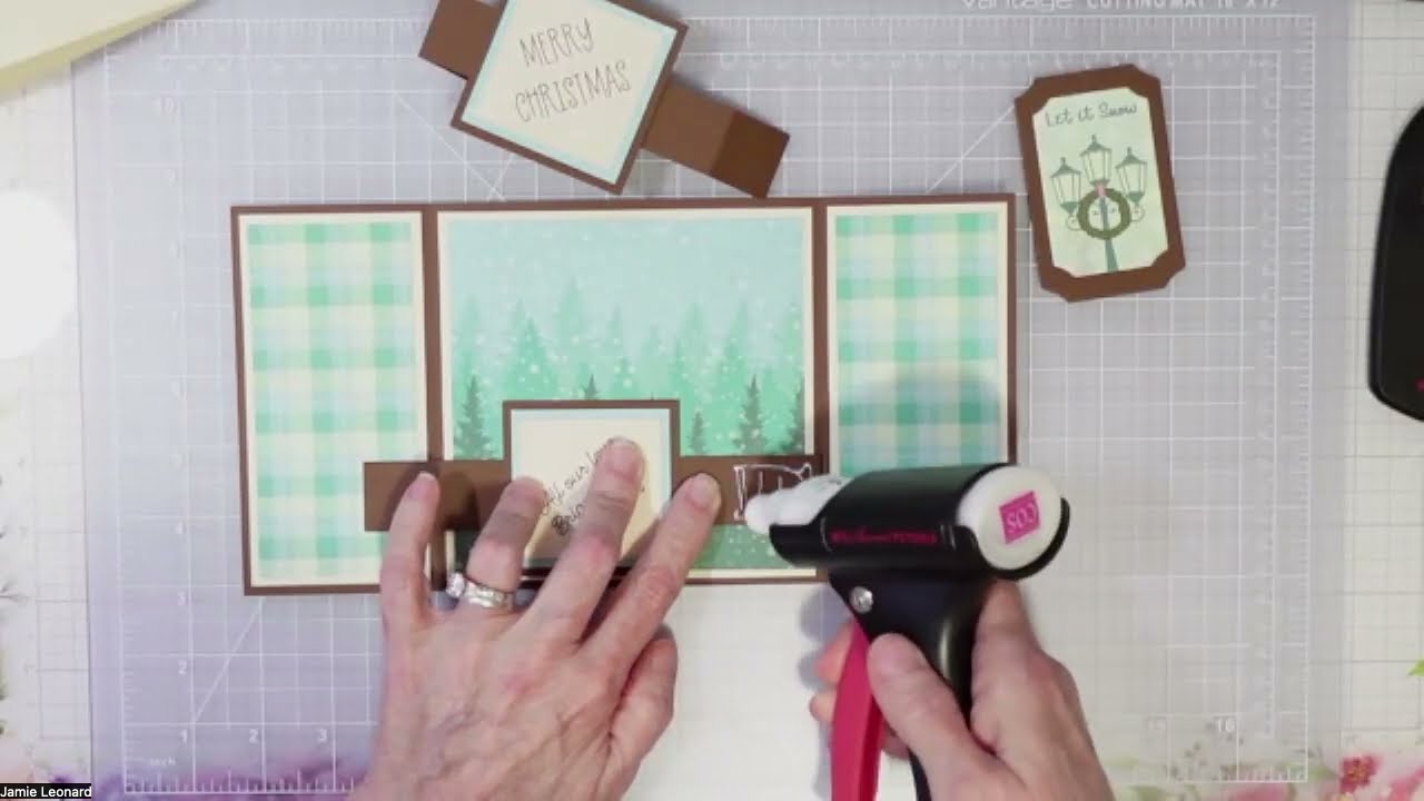 Gate Fold Floating Pop Up Card