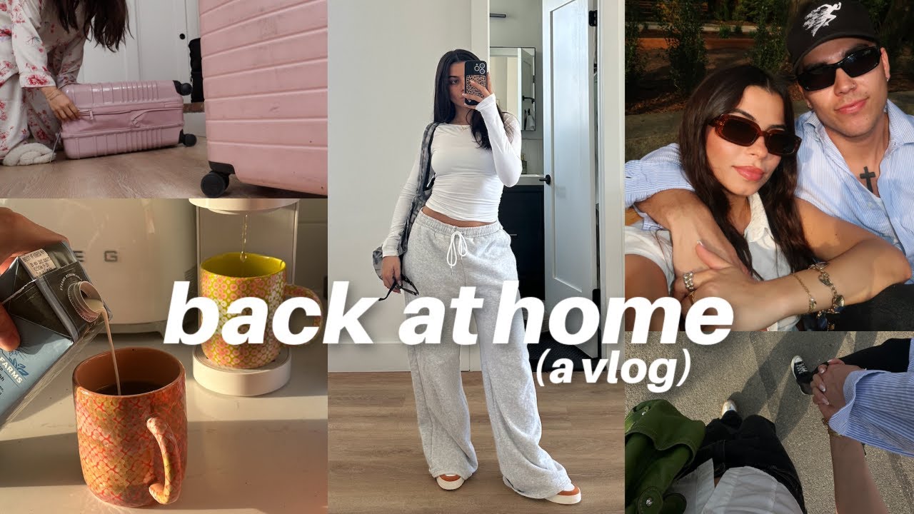 home vlog: back in routine + spring in the city