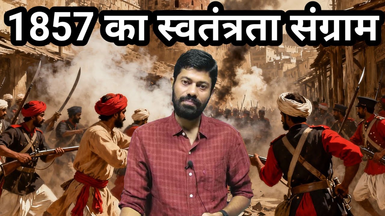 1857 Revolution-मंगल पांडे से झाँसी की रानी तक#modernindianhistory #1857 #1857kranti #1857_ki_kranti