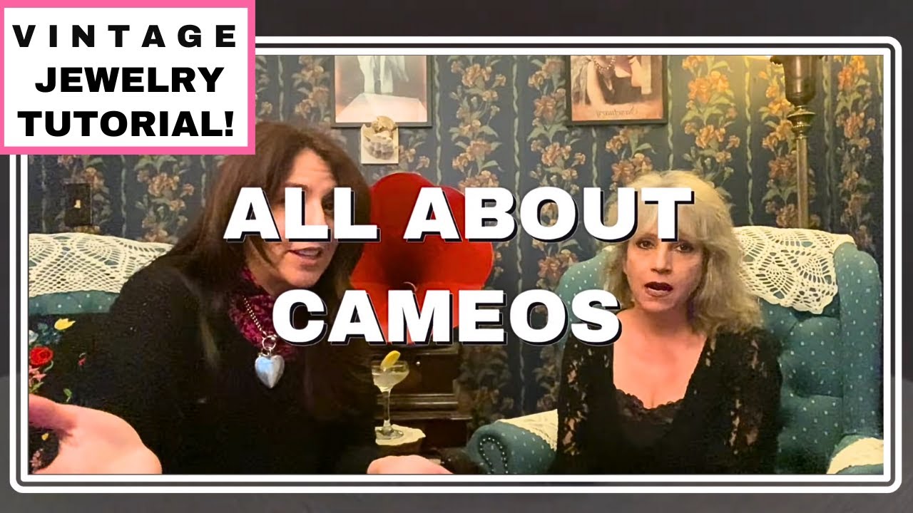How To Value & I.D. Cameo Jewelry! Symbols & Materials Must See Tutorial