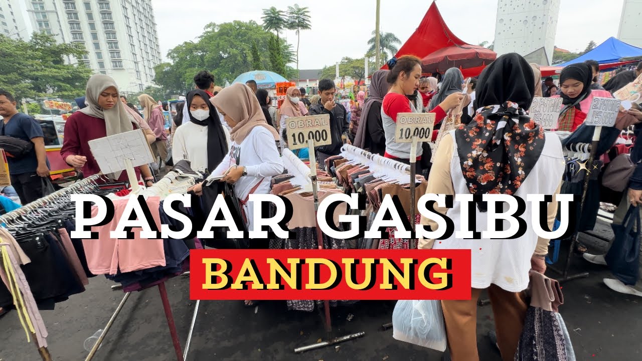 Pasar Gasibu Bandung ~ dapat jam tangan 3pc harganya ~ cardigan Uniqlo cuma 25rb?