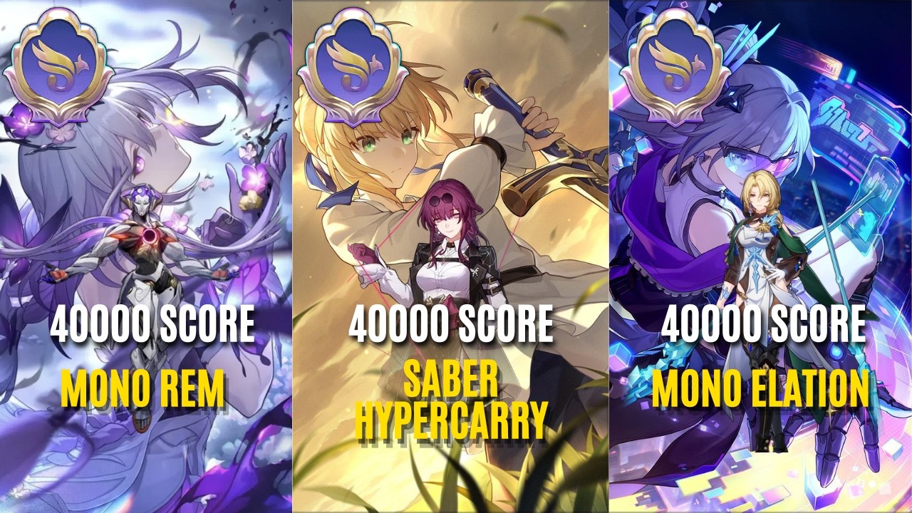 New Starward Mode Pure Fiction Max Scores: Monorem, Saber Hypercarry and Monoelation | HSR 4.3
