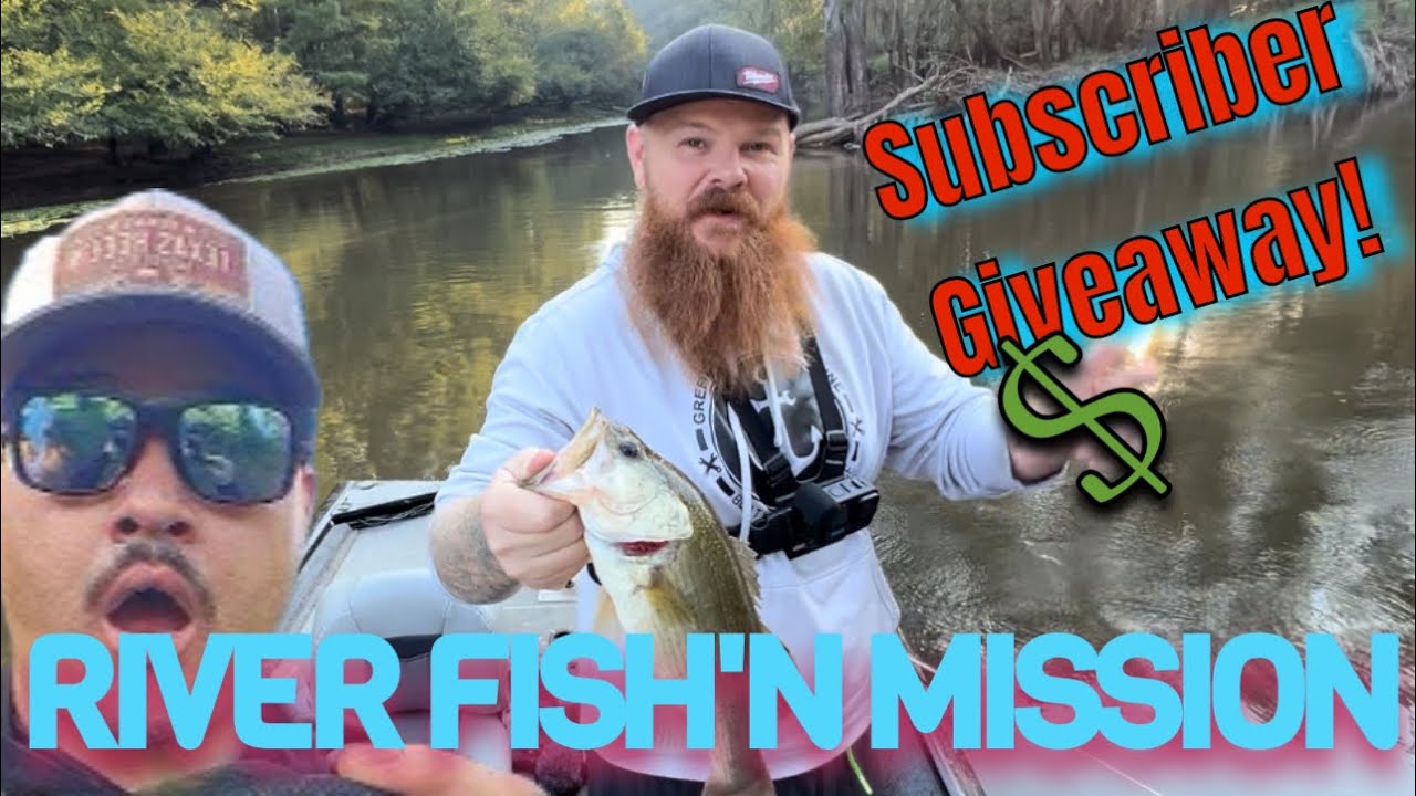 River Fish’N Mission: Catch & Win in My Subscriber Giveaway!