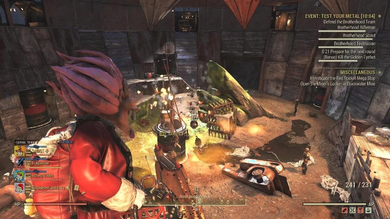 Fallout 76 cheating pos hacked wepons