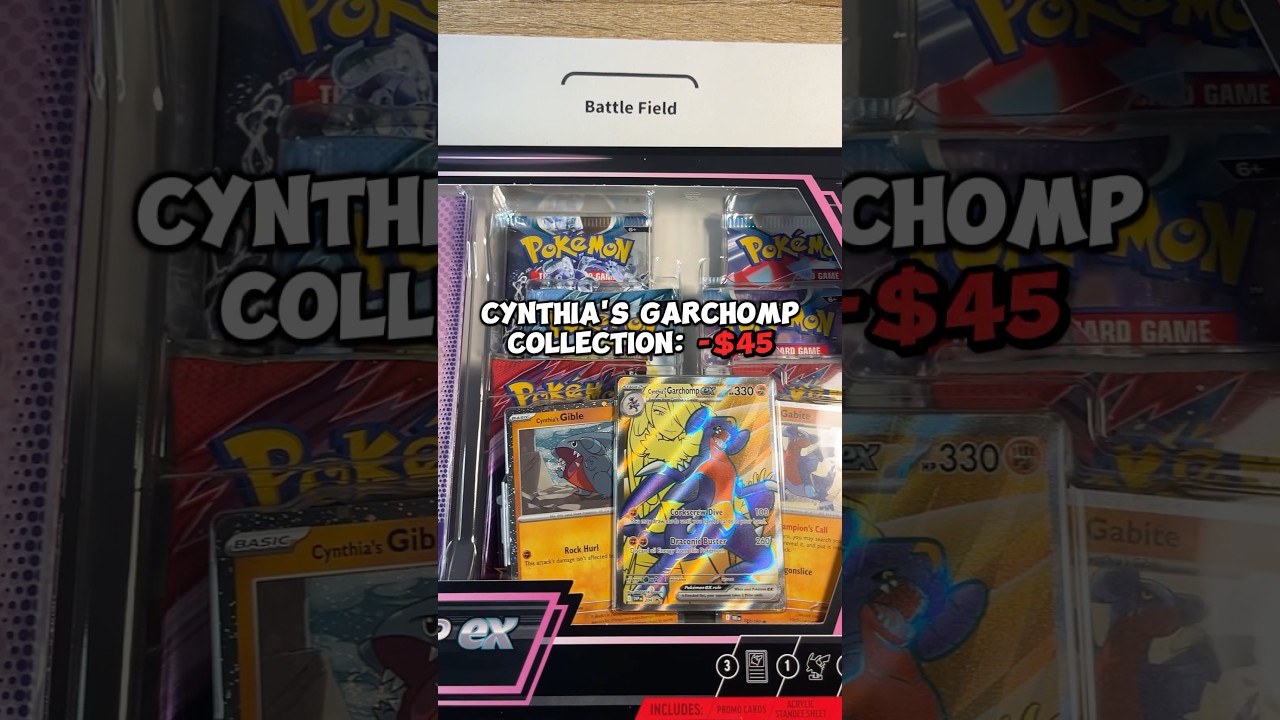 Pulling $5,000 WORTH of Pokemon Cards! -Day 42- Cynthia's Garchomp Collection Opening