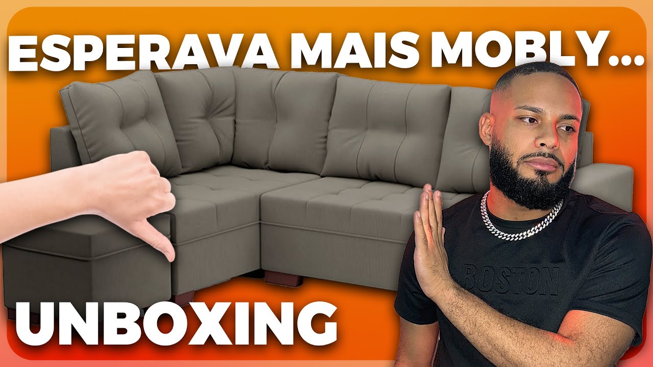 Comprei o Sofá de Canto Gávea da Mobly por R$ 600. Valeu a pena?