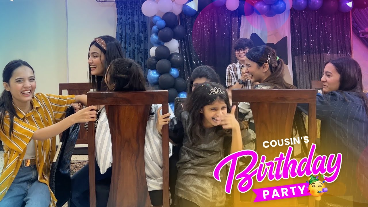 BIRTHDAY PARTY VLOG 🥳 | Sbny musical chair khela 😂