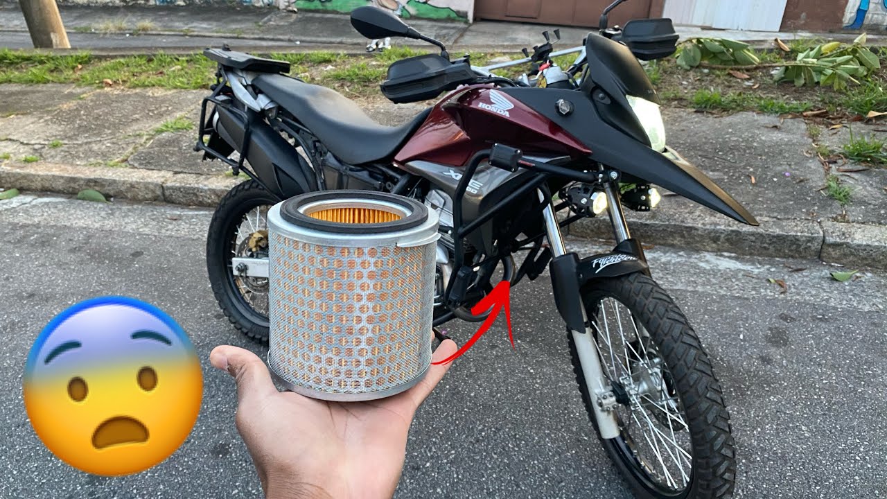 OLHA COMO FICA XRE SEM FILTRO E SEM COLETOR 😨