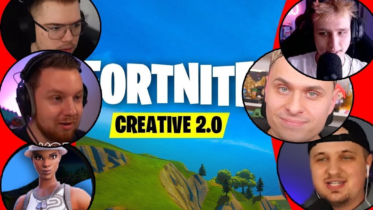 FORTNTIE CREATIVE 2.0 PIERWSZE WRAŻENIA GRACZY FARELL, MANOYEK, HEXO, RAFA, MIIGAO, MATTYNIU