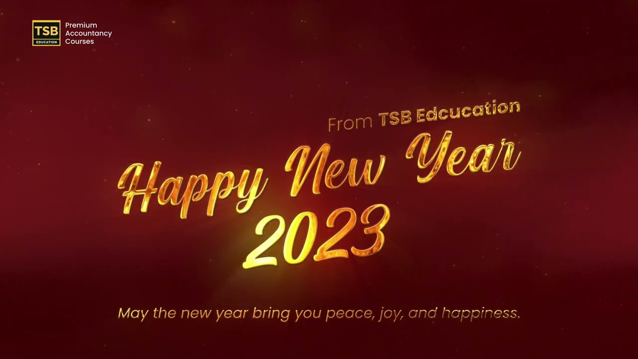 Happy New Year 2023 From TSB Education