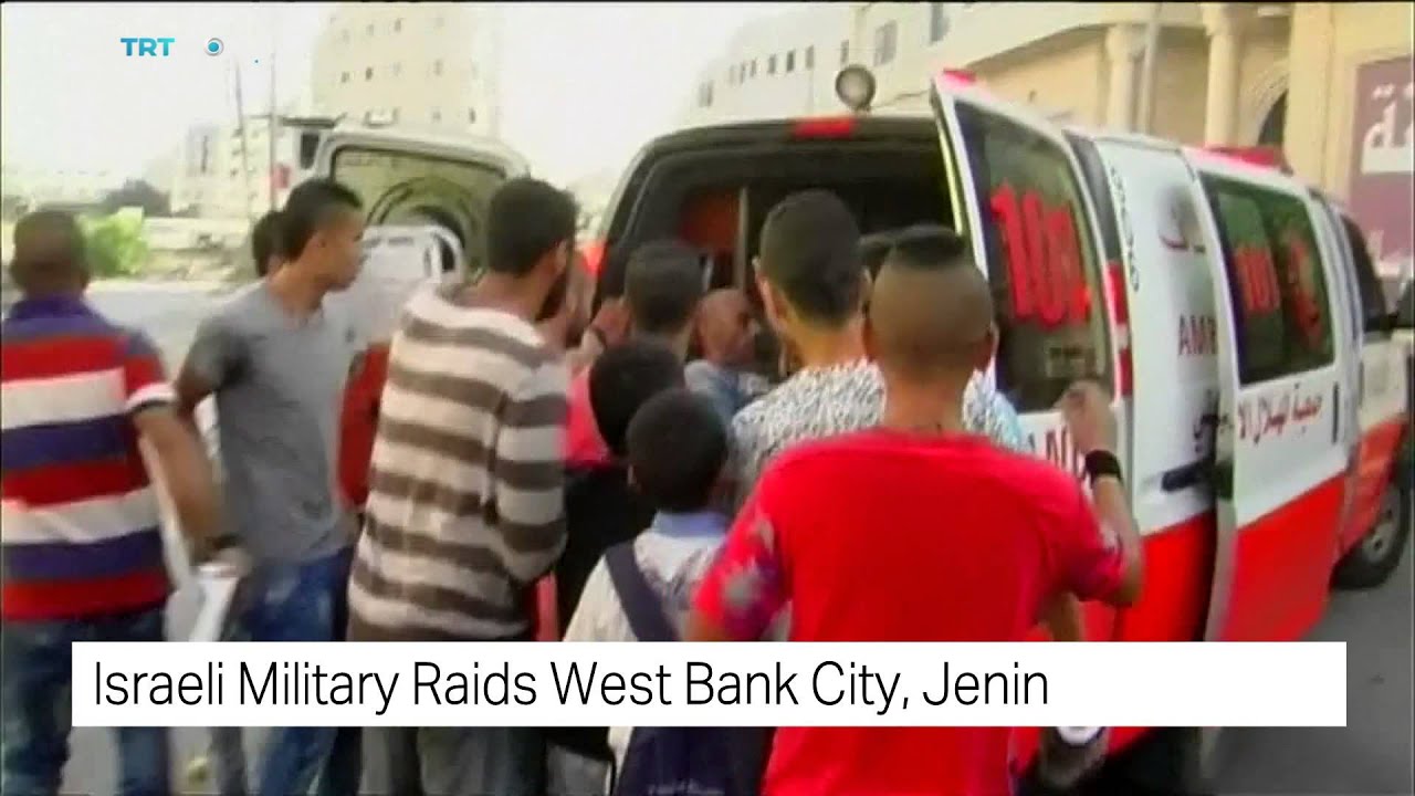 The Israeli Military Raids West Bank City, Jenin