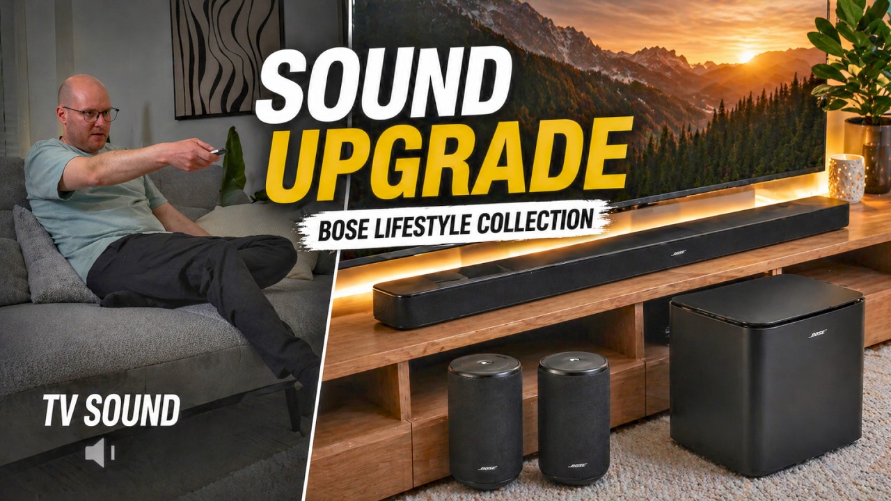 Wohnzimmer SOUND komplett geupgraded - Bose Lifestyle Collection