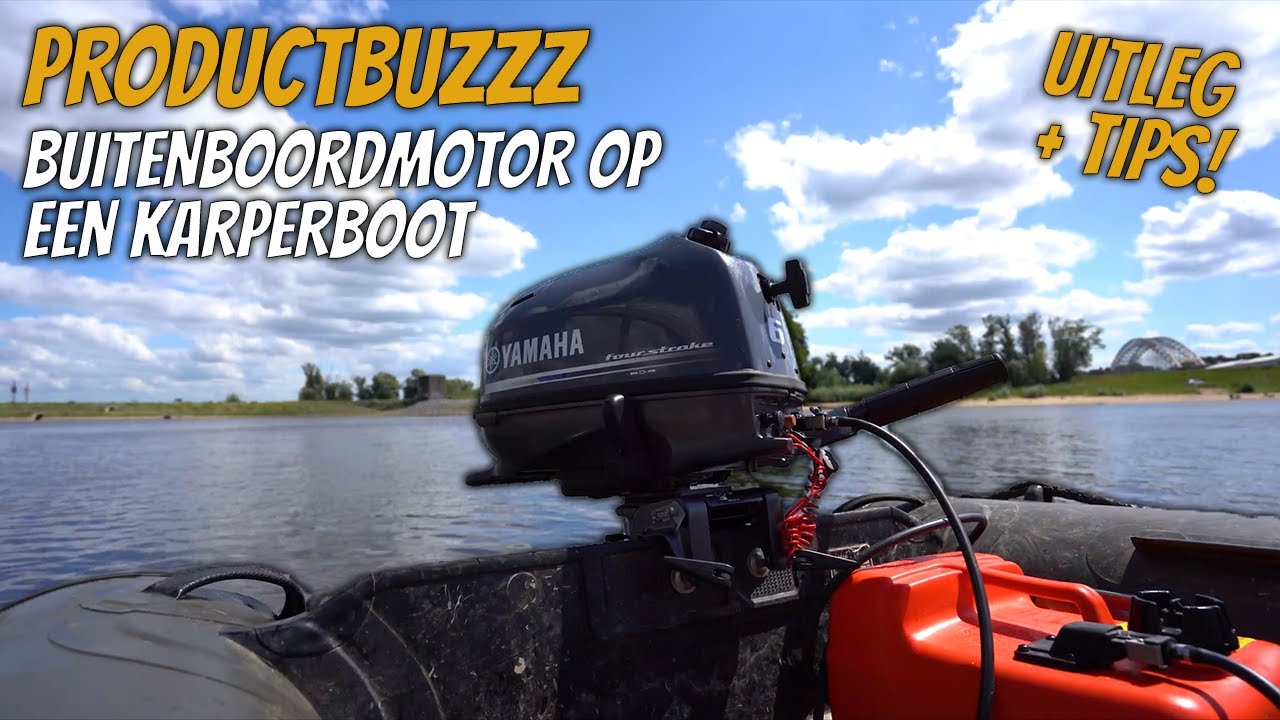 BUITENBOORDMOTOR OP JE KARPERBOOT, HIER LET IK OP - MARK HOFMAN - YAMAHA F6  | KWO Productbuzzz