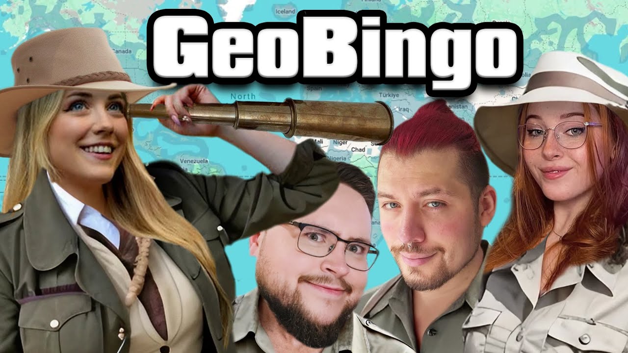Wir suchen EURE Vorschläge in GeoBingo! Mit @KDRkitten @H0llyLP und @BonjwaDE (@LeonRedpanda)