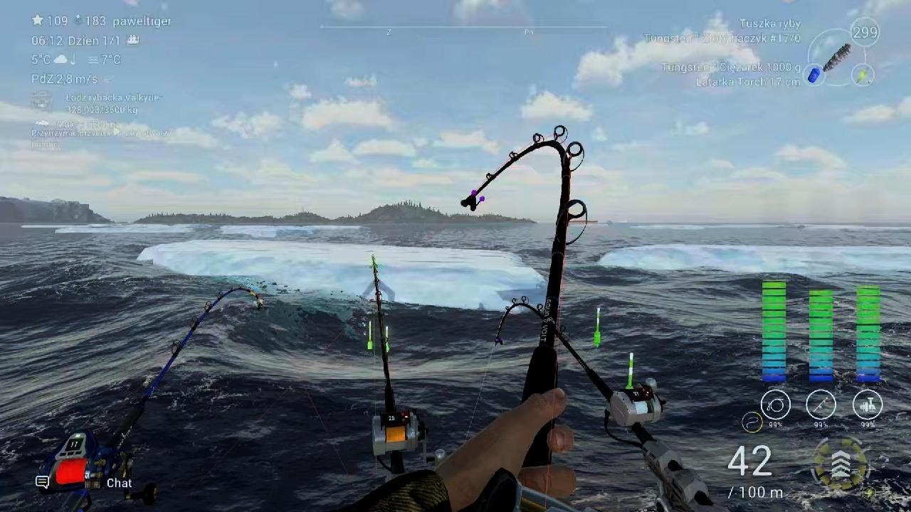 Fishing Planet (PS5) : Norwegia 🏔️ Życiówka / Unikatowy Halibut Atlantycki 300+ kg❤️🐠🙂(18+)Pogaduchy