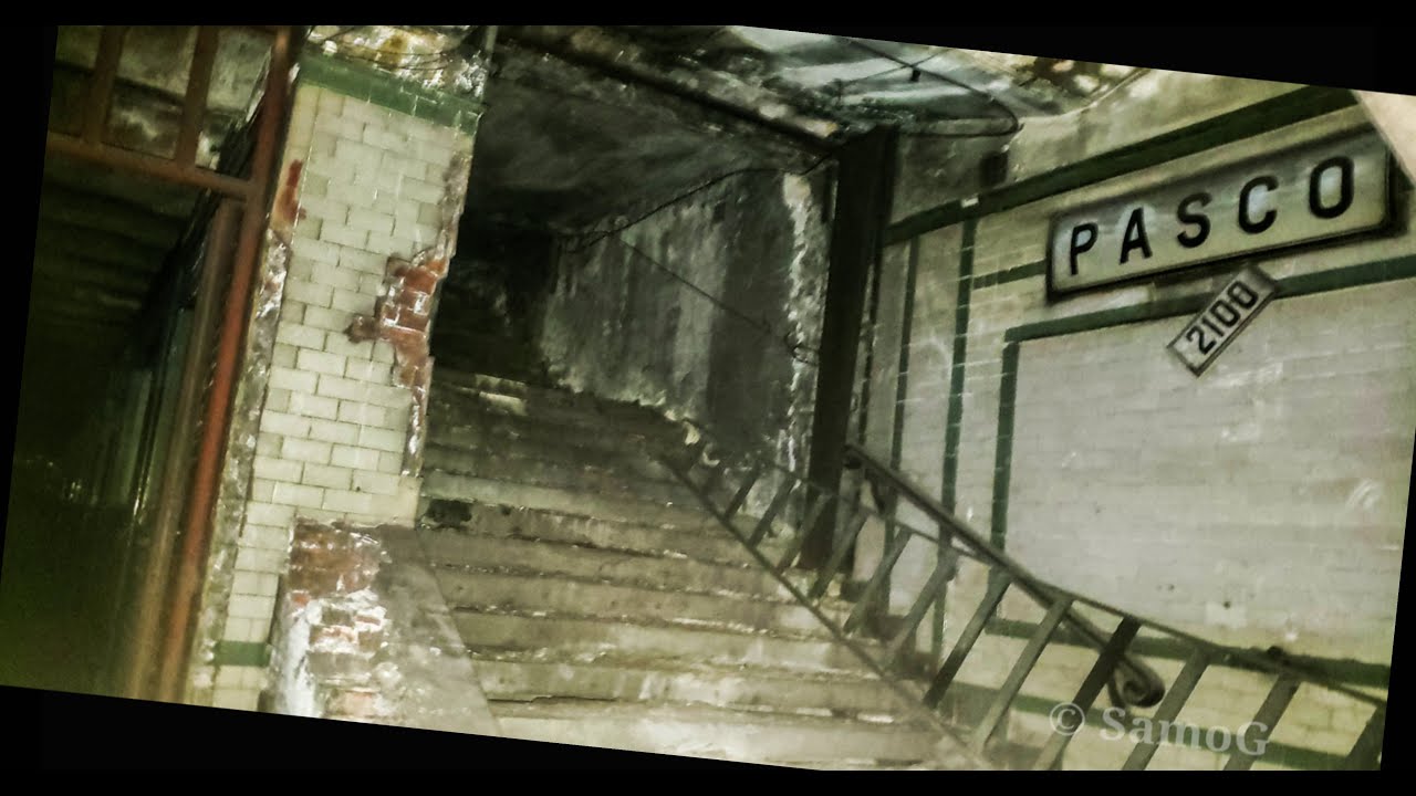 ANDEN FANTASMA/ANTIGUO ANDEN PASCO SUR/ANDEN MUERTO/RECORRIDA NOCTURNA