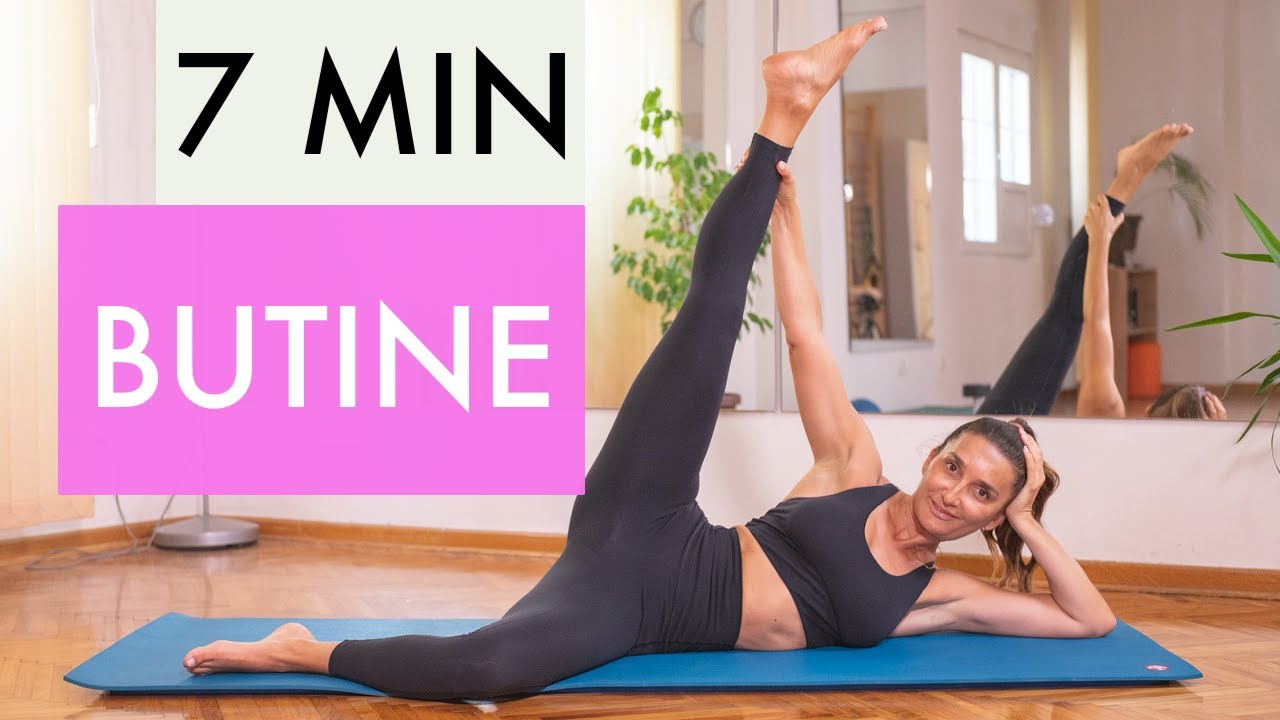 7 MINUTA VEŽBE ZA BUTINE - Za butine bez celulita!